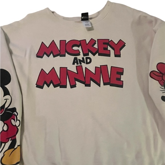 Mickey & Minnie Disney Crewneck - Size XXL - Picture 3 of 6